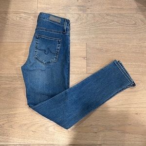 AG high-rise slim straight ankle